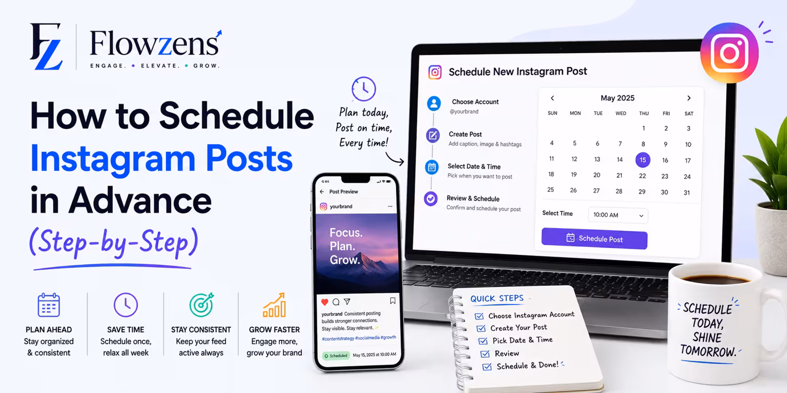How to Schedule Instagram Posts in Advance (Step-by-Step)