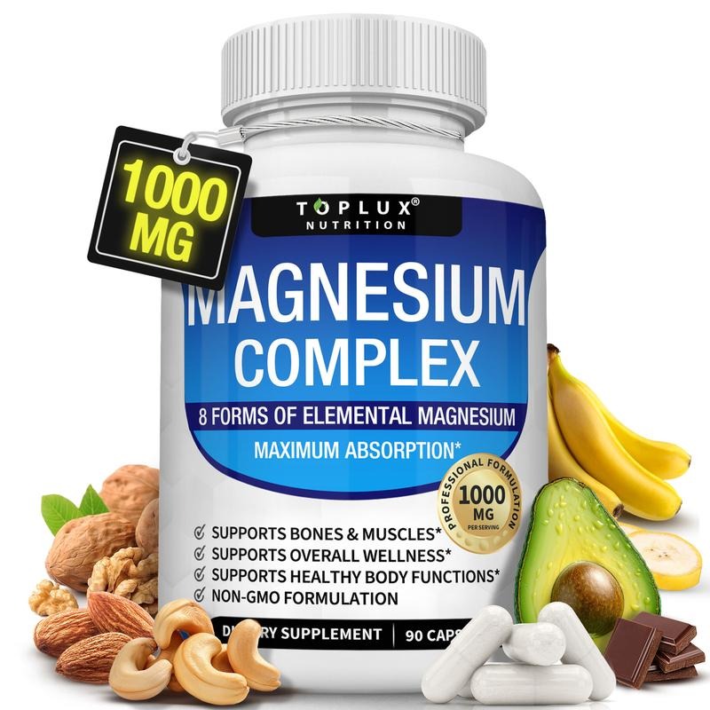 Toplux Magnesium Complex 8 Suplemento esencial de magnesio