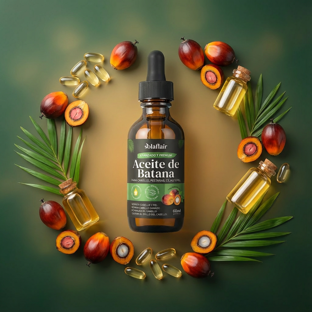 Aceite esencial Batana orgánico repara el cabello, hacer crecer pestañas, y cejas ilumina y nutre la piel